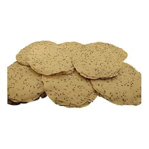 Amritsari Papad Assorted Box Of Papad 1000GR | 5 Flavors In One Box | 200 Gram In each Box | Anardana Papad | Garlic (Lahsun) Papad | High Spicy Papad | Medium Spicy Papad | Plain Jeera Papad | Indian Fresh Papad | With Free air tight Food Grade Cont