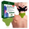 Pink Square Neck Pain Relief Patch Wormwood plaster Self Heating Warming Cervical Vertebra Sticker Body Care/(10 pcs) Pack of 1 view 4