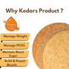 Kedars Product High Protein & High Fiber Khakhra | No Maida, No Palm Oil | Natural Plant-Based Protein | Healthy Snack Option (Pack Of 1, Mix Dal) view 3