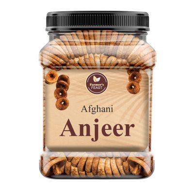 Farmer's Feast Natural Premium Afghani Anjeer |I Rich in Iron || Fiber & Vitamin || Healthy and Tasty