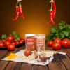 Bhawani Bhawya Roasted & Flavoured Makhana, Peri Peri masala & Cheesy Tomato Makhana |Crispy & Crunchy| Gluten-Free| Superfood | Nutrient Rich| Trans-Fat Free| Pack of 2 (80gm Each) view 2