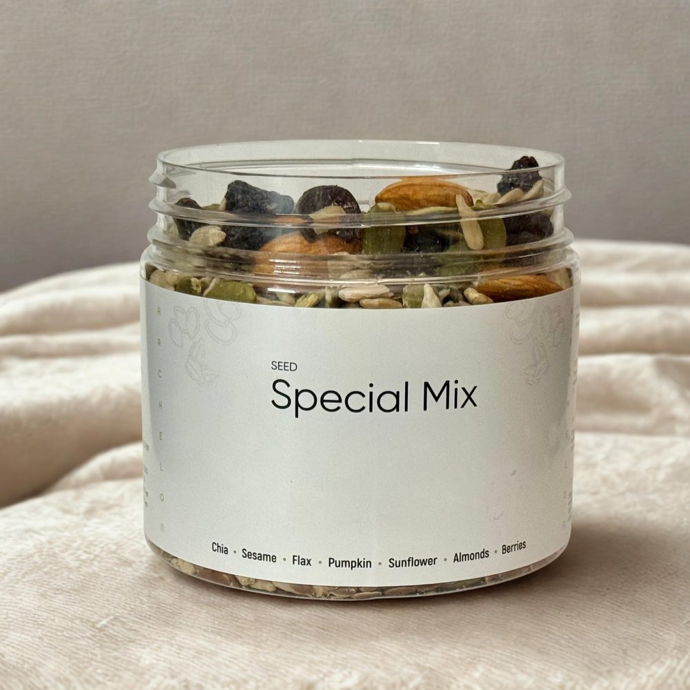 Gourmet Seed Mix | Special Nutrient Blend | Glow & Radiant Skin | Raw Super Seeds | Healthy Trail Mix for Snacking | Introductory Offer  50% Off