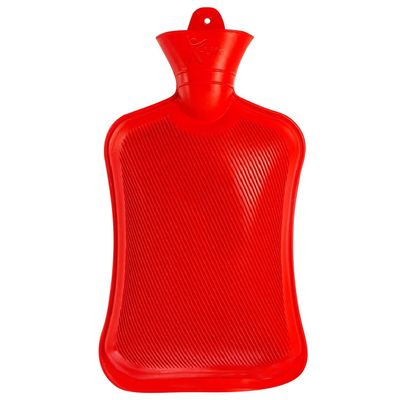 ACU-CHECK Hot Water Bag | Heating bag for period cramps & pain relief | Leak- proof design with additional washer & fishtail inlet| Long heat retention | For back, neck & joint pain Color May Vary