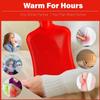ACU-CHECK Hot Water Bag | Heating bag for period cramps & pain relief | Leak- proof design with additional washer & fishtail inlet| Long heat retention | For back, neck & joint pain Color May Vary view 3