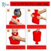 ACU-CHECK Hot Water Bag | Heating bag for period cramps & pain relief | Leak- proof design with additional washer & fishtail inlet| Long heat retention | For back, neck & joint pain Color May Vary view 4