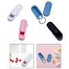 BNF2xKeychain Pill Holder Storage Mini Medicine Case for Emergency Camping Hiking White|Health & Beauty | Health Care | Pill Boxes, Pill Cases view 3