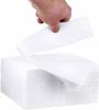 Disposable Paper Hand Towels, White, Single-Fold, Bulk Pack (11x12) 100 pulls (Set of -25) view 4