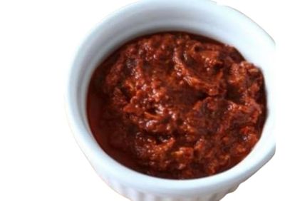AB BRAND Chilli Garlic Chutney, Spicy Garlics & Red Chillies Condiment for Dipping Chutneys, Lal Mirchi Lahsun Ki Chatni (300 GM)