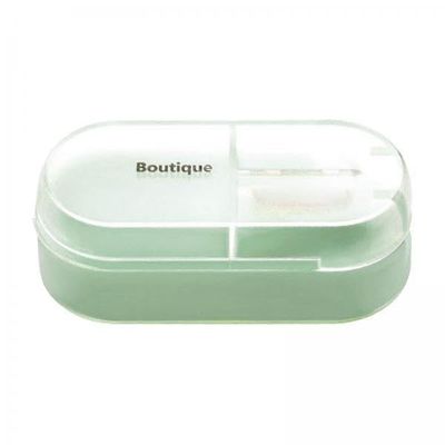 BNF2xMedicine Storage Box with Pills Cutter for Home Dormitory Elders Kids Green|Health & Beauty | Health Care | Pill Boxes, Pill Cases