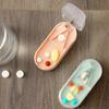 BNF2xMedicine Storage Box with Pills Cutter for Home Dormitory Elders Kids Green|Health & Beauty | Health Care | Pill Boxes, Pill Cases view 4
