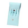 BNF5xFine Hairs Puller Stainless Steel Professional 4 in1 Slanted Blue Set|Health & Beauty | Shaving & Hair Removal | Tweezers view 4