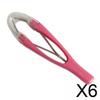 BNF6xSlanted Eyebrow Tweezers Durable Professional Eyebrow Plucker for Home Salon Pink|Health & Beauty | Shaving & Hair Removal | Tweezers view 2