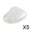 BNF5xPill Case Pill Box Organizer Dust Proof Vitamin Container for Pocket White |Health & Beauty | Health Care | Pill Boxes, Pill Cases view 2