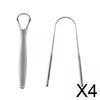 BNF4xTongue Cleaner Tongue Coating Men Women Adults Kids Portable Thickened|Health & Beauty | Oral Care | Tongue Cleaners view 2