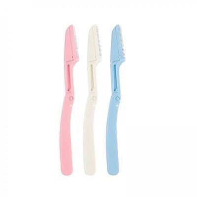 BNF3x3 Pieces Folding Eyebrow Shaper Handheld Manual Multipurpose for Legs Chin|Health & Beauty | Shaving & Hair Removal | Razors & Razor Blades