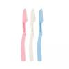 BNF3x3 Pieces Folding Eyebrow Shaper Handheld Manual Multipurpose for Legs Chin|Health & Beauty | Shaving & Hair Removal | Razors & Razor Blades view 1