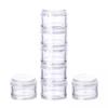 BNF3x7 Pieces Plastic Weekly Pill Organizer Stackable Pot for Buttons Beads Clear |Health & Beauty | Health Care | Pill Boxes, Pill Cases view 1