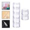 BNF3x7 Pieces Plastic Weekly Pill Organizer Stackable Pot for Buttons Beads Clear |Health & Beauty | Health Care | Pill Boxes, Pill Cases view 3