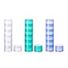 BNF3x7 Pieces Plastic Weekly Pill Organizer Stackable Pot for Buttons Beads Clear |Health & Beauty | Health Care | Pill Boxes, Pill Cases view 4