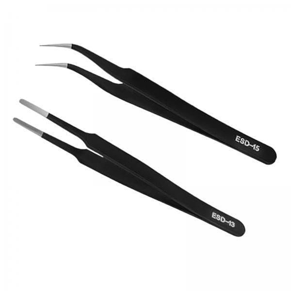 BNF2x2 Pieces Eyelash Tweezers Nail Enhancement Eyelash Clip Precision for Salon Style D|Health & Beauty | Shaving & Hair Removal | Tweezers