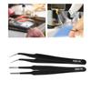 BNF2x2 Pieces Eyelash Tweezers Nail Enhancement Eyelash Clip Precision for Salon Style D|Health & Beauty | Shaving & Hair Removal | Tweezers view 4