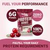 Beyond Food Protein Minis, 6g Protein  Cranberry Zest Flavour & Pack of 9-100% Whey Protein with No Added Sugar - Healthy Energy Snacks  Ideal for Gym, Workout, Office, Travel & Muscle Support view 4