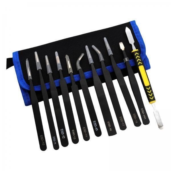 BNF2xAccuracy Tweezers Set for Jewelry Manufacturing Modeling Beauty Hair Removal 11 Pieces Set|Health & Beauty | Shaving & Hair Removal | Tweezers