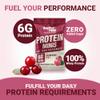 Beyond Food Protein Minis, 6g Protein Cranberry Zest Flavour & Pack of 6-100% Whey Protein with No Added Sugar - Healthy Energy Snacks Ideal for Gym, Workout, Office, Travel & Muscle Support view 4
