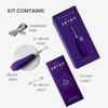 Seven Oral Care Kid's Super Brush | Electric Toothbrush with Soft Bristles, Gentle Cleaning Action, Lightweight, Easy-to-Hold Handle, Healthy Oral Hygiene Habits- Purple Pop view 2