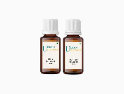 Urban Flavour - Milk Speciality Flavour / Butter Fresh Essence - 50gm | Ideal for Baking Cookies, Cakes, Biscuits & Desserts