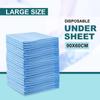 Authentic Vogue 40 Count 90 X 60 CM Disposable Under Sheet | 10 hrs Absorption Protection | Skin Friendly | 5 Layered Leak Proof Technology | 100 % Water Proof & Non Slip view 2
