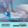 Authentic Vogue 30 Count 90 X 60 CM Disposable Under Sheet | 10 hrs Absorption Protection | Skin Friendly | 5 Layered Leak Proof Technology | 100 % Water Proof & Non Slip view 3