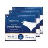 Amazon Basics Disposable Period Panties For Girls & Women | M-L | 30 Count (10 x Pack of 3) | 360 Coverage | Upto 8 Hours of Protection | Leak Proof | Overnight Protection | Period Panty view 1