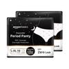 Amazon Basics Disposable Period Panties For Girls | L-XL | 20 Count (10 x Pack of 2) | 360 Coverage | Upto 8 hours of protection | Leak Proof | Overnight Protection | Period Panty view 1