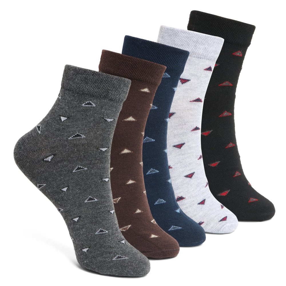 THE SHIV SHAKTI ENTERPRISES Breathable Anti-Odour Ankle Socks for Men, Combed Cotton, Moisture-Wicking, All-Day Wear with Durable Welt