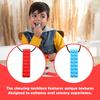 Abley's Sensory Chew Necklace, Silicone Block Design, Food-Grade Material for Anxiety Relief and Teething (Blue) view 4