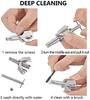 Bittern Nasal Hair Trimmer For Men Manual Nose Trimmer Painless Waterproof Steel Nose Hair Remover For Women Mini Portable Nose Hair Cutter - 1 Pc, Not Electric view 3