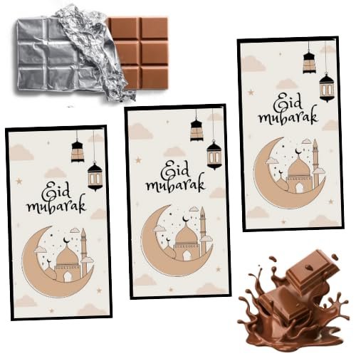 Expelite Eid Mubarak Chocolate Gift Combo,35 Grams Each (Pack of 3)