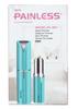 Facial Hair Removal For Women Painless Hair Remover, Waterproof Shaver Razor Hair Remover With LED Light For Face Bikini Peach Fuzz Upper Mustache Lip Chin (Green) view 2