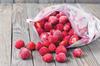 MOBDESK 5 pcs Transparent Plastic Zip Lock Zipper Bag Use For Food Fruit Vegetable Storage, Reusable Slider Pouch Bags for Freezer Multi Purpose Office Reclosable Storage Pouches view 4