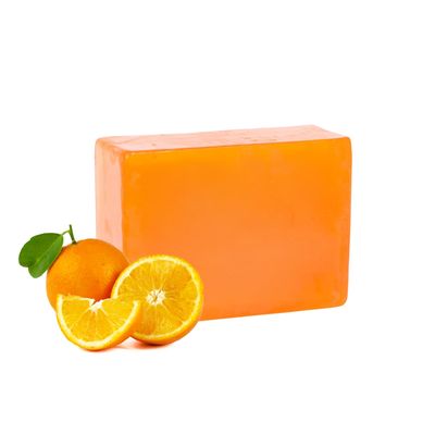 Kaantam Orange Peel Handmade Soap Brightening with Orange Peel Powder & Essential Oil Refreshing Citrus Glow & Gentle Exfoliation Handmade & Natural Skincare