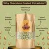 Dry Fruit Palace Chocolate Coated Pistachios, (200gm) view 2