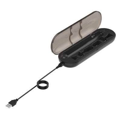SECRET DESIRE Abs Electric Toothbrush Charger Case for Compatibel with Philips Sonicare Black 1M Cable