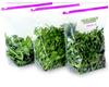 MOBDESK 15 pcs Multi-Purpose Slider Zip lock Bags | Free Food Storage Pouch For Fruits/Dry-fruits/Vegetables Etc. Freezer bags are Washable, Transparent,leakproof, waterproof, & hygienic view 2
