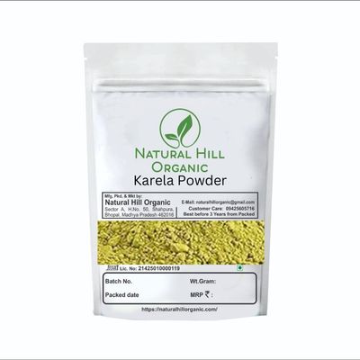 Natural Hill Organic Karela Powder-150g-Ayurvedic Support for Metabolic Wellness-Natural-No Preservatives-