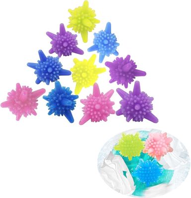 PICKSTOCK Washer Machine Balls, Reusable Tangle-Free Eco-Friendly Laundry Scrubbing Lint Catcher Balls, Colourful Laundry Washing Balls, Enhance Machine Cleaning Power (26)