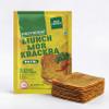 Protienoz Munch Mor Krackra Methi Khakhra | Whole Wheat | High Fiber | Weight-Friendly | Vegan | 1025g view 2