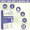 Amazheal Foot Patches for Stress Release, Remove Toxins, Premium Organic Adhesive Patch For Men And Women (1 BOX = 20 Patches For 10 Day) (White, Pack Of 5) view 3