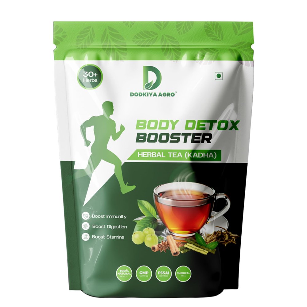Dodkiya Agro Body Detox Drink Booster |Helps Improve Gut Health & Digestion| Detoxifies the Body| Boost Stamina | Boost Immunity 250 gm Pack-1