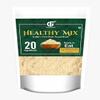 GrainFusion Healthy mix | Multigrain Sattu | Fully Natural | No Chemical,Preservatives,Colours,Flavours | No added Sugar | Suitable For All Ages | Containing 20 Ingredients including Millets And Dry Fruits. (Pack Of 4) view 1